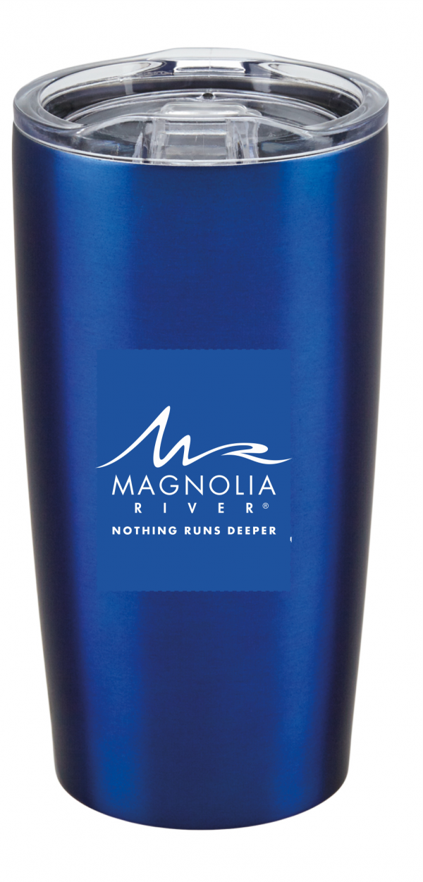 Magnolia River - 2019 Blue Tumbler - website