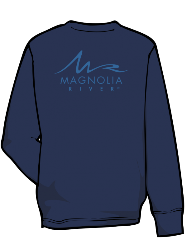 MR - LS - Navy with Blue - Back